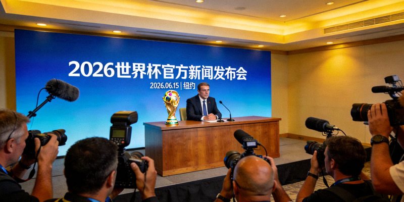 2026世界杯官方新闻发布会现场图片