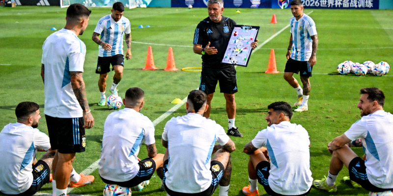 阿根廷国家队训练备战2026世界杯